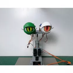 Neck mechanism for animatronics and puppets