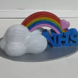 NHS rainbow