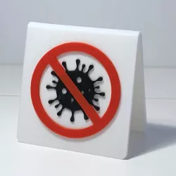 No Coronavirus (COVID-19) Sign