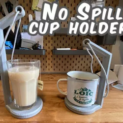 no spill cup holder ( 14 cm and 20 cm )