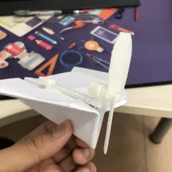 none-Rubber Band Propeller plane