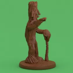 Old Wise Wood Creature