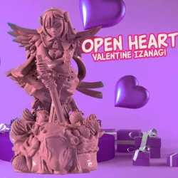 Open heart Valentine Izanagi