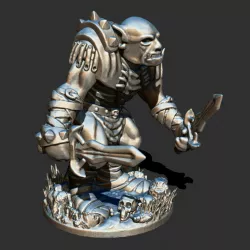 ORC SPELLFORCE MACE & SWORD