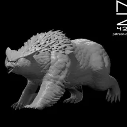 Owlbears Running