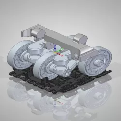 Panzer VIII Maus Suspension for 1/16 Model