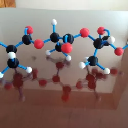 PLA Molecular Structure. - Estructura Molecular PLA