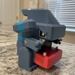 Pokemon Gible Articulated Toy