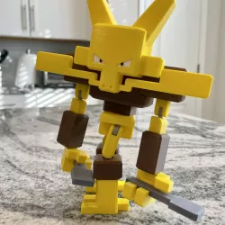 Pokemon Quest Articulated Alakazam Toy