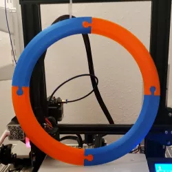 Portable Disk Frisbee