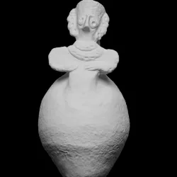 Pottery figurine from the Euphrates