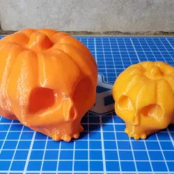Pumpkin Skull V1
