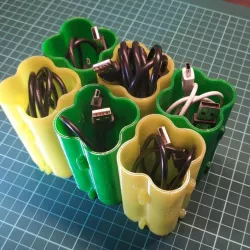 Puzzle Boxes for USB cables