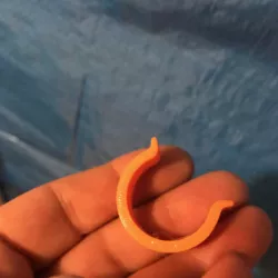 PVC pipe cloth clip
