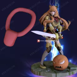 Raphtalia From The Rising of the Shield Hero Collar Neck Cosplay