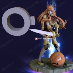 Raphtalia From The Rising of the Shield Hero Hand Accessory Cosplay
