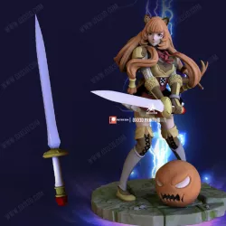 Raphtalia From The Rising of the Shield Hero Sword Cosplay