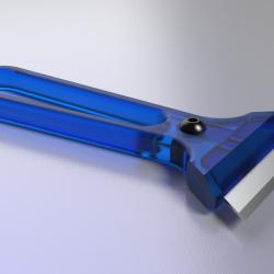 Retractable double-edge razor blade scraper by Anachronist, Download free  STL model