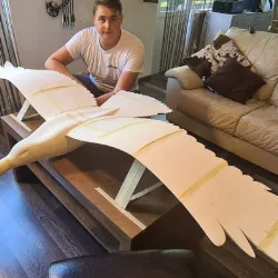 RC EAGLE, 3D printable, eSUN LW filament