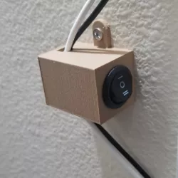 Round Rocker Switch Box
