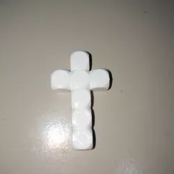 Rounded cube cross