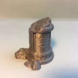 Ruined Half Pillar