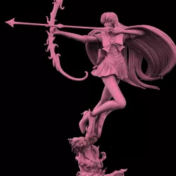 SAILOR MARS (REI HINO) FROM SAILOR MOON