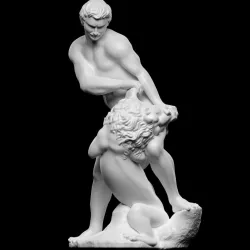 Samson and the Lion