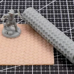 Scales Texture Roller
