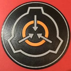 SCP Foundation Logo Coaster