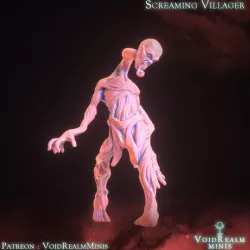 Screaming Villager
