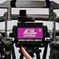SCX24 LCG 4-Link Servo Mount for A06CLS