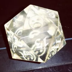 Sharp Edged Gaming Dice (Fantasy Flavor)