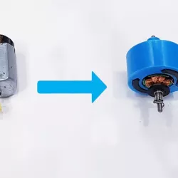Simple Brushless Motor from N20 Motor v1