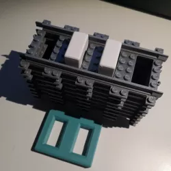 Simple LEGO train track ORGANIZER