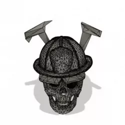 Skull fireman