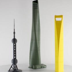 shanghai skyscrapers 3D Models | Page 1 | STLFinder