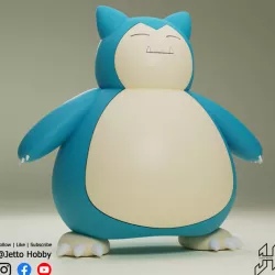 Snorlax (1/25 Scale Pokemon)