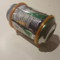 Soda can mini BBQ kit