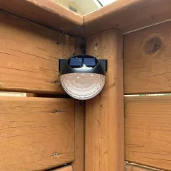 Solar Fence Light Corner Mount