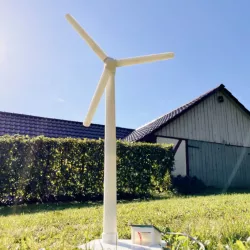 solar powered wind turbine