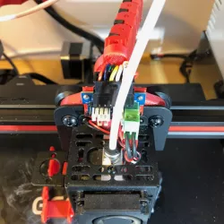Soporte placa extrusora con enganche de cadena