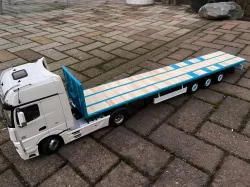 1:18 3-Achs Plateau Auflieger CIW100 LKW Trailer