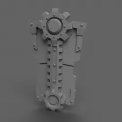 $1.50Super Space Soldier - Cognus Pattern Storm Shield