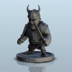 $1.50Swordsman - Figure medieval scenery terrain wargame