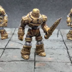 $1.99Warcast Soldier w/ Sword, Construct Miniature