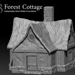 $10.00T-Shaped Cottage Workshop with removable walls and roof
