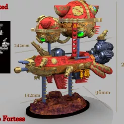 $10.00The Flying Ship Fortress
