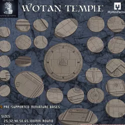 $12.00The Wotan Temple Set (25 Pre-supported models)