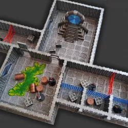 $12.00Timegate 3D Printable SciFi tabletop tiles. Base set. (include 27 .STL files)